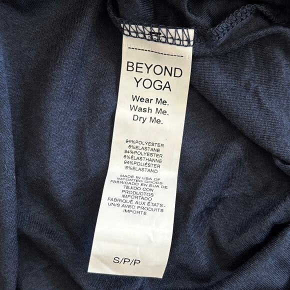 NWT Beyond Yoga Featherweight Resort Dress Nocturnal Navy - Size: Small - Picture 7 of 7